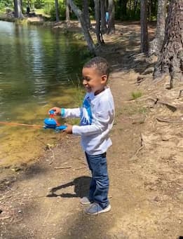 Kid Fishing