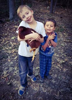 Boys With Hen