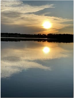 Sunset On The Water